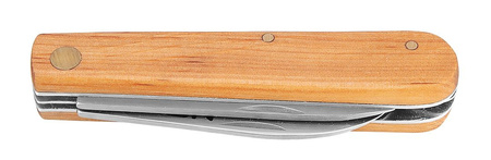 NEO Nóż monterski ze szpikulcem drewniane okładki