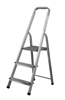 STALCO Drabina domowa 120kg 3 stopnie alum.