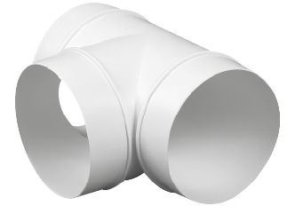 Went. KO125-26 trójnik kanału okrągłego