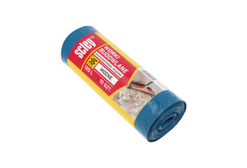 KAEM Worki budowlane mocne 120l 10szt gr.38my dwuwarst.