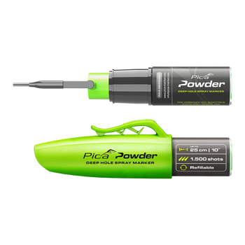 Powder Pica marker do otworów 25 cm - zielony