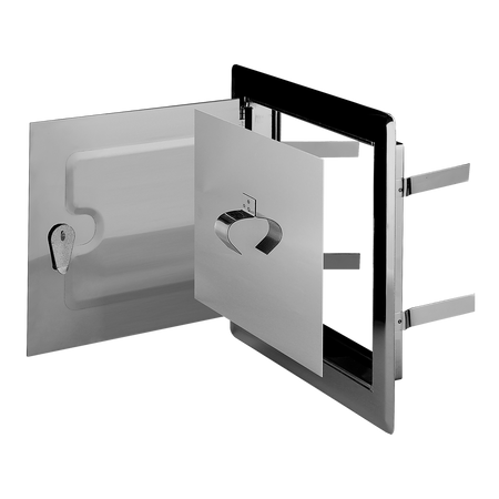 Went. Drzwiczki metalowe DMW81 Brąz/Grafit