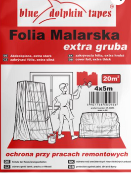 Folia BD EXTRA gruba CF-890 4mx5m (8/56)