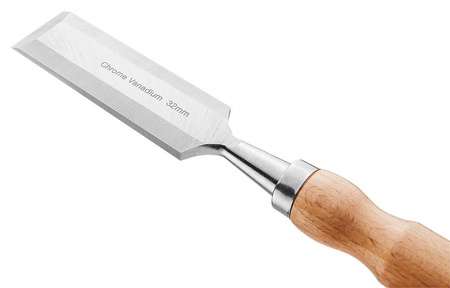 NEO Dłuta 32mm CVR uchwyt drewniany 37-832