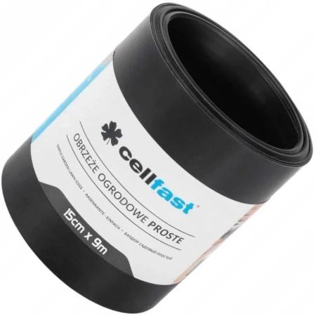 Cellfast Obrzeże ogrodowe 15cmx9m czarne 30-232H