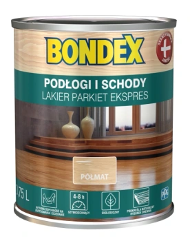 Drewnochron Lakier parkietowy Express półmat 0,75 L