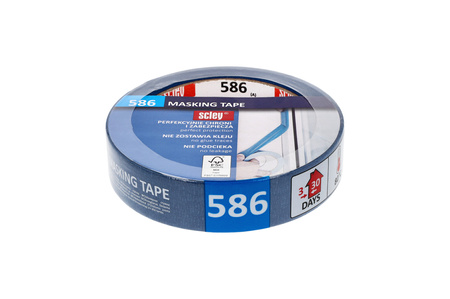 KAEM Taśma papierowa niebieska 25x33m *586*