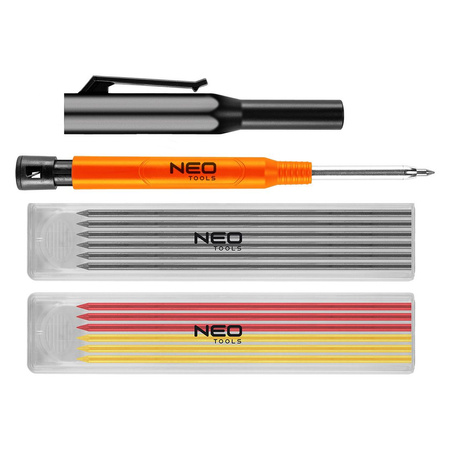 NEO Ołówek , rysik autom.z temper.plus 12 wkładów 13-816