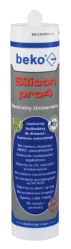 BEKO-silicon Universal 310ml brązowy/buk ciemny/dąb ciemny