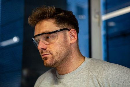 NEO Okulary ochronne białe soczewki 97-505