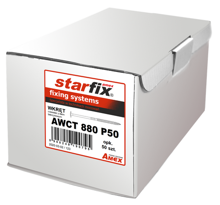  Wkręt d/betonu WDB 6,3 x 100/P (200)