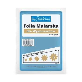 Folia BD dla wykonawców 5* 4mx5m 10/91