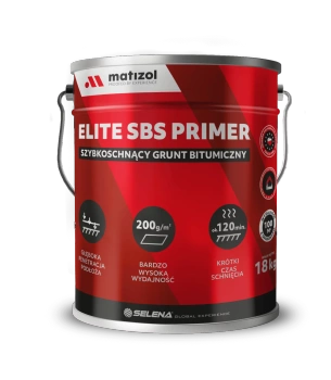 MATIZOL Grunt Elite SBS Primer 18kg czarny