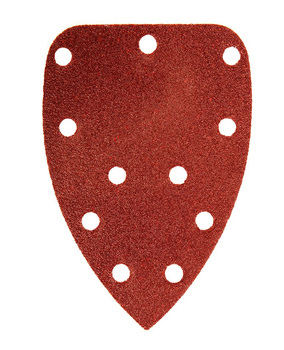 TOPEX Papier ścierny na rzep delta 140x140x80mm K120 5szt