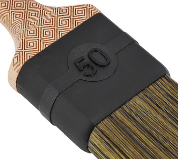 Pędzel płaski 50 mm, seria *22*, uchwyt drewniany, FSC