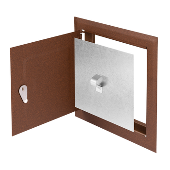 Went. Drzwiczki metalowe DMW81 Brąz/Grafit