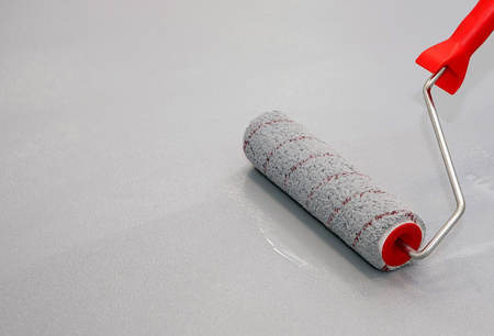 SWISS TECH - posadzka żywiczna do garażu RAL 7046 24m2