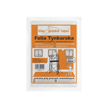 Folia BD tynkarska 4m x 5m (15//91) (0460)