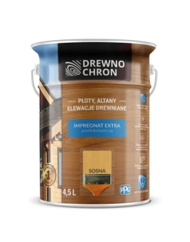 Drewnochron Impregnat do drewna Extra sosna naturalna 4,5 L