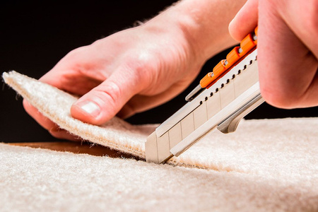 NEO Nóż z ostrzem łamanym 18mm metalowy korpus 63-011