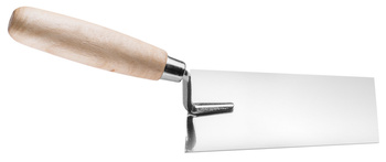 KAEM Kielnia szpachlowa 14x8cm r.drewno