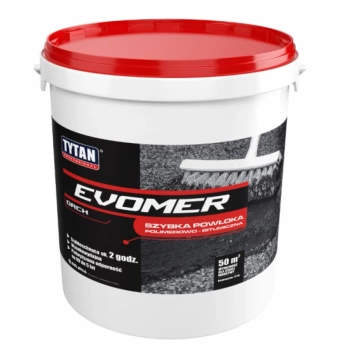 TYTAN Evomer szybka masa powłokowa 9kg czarna