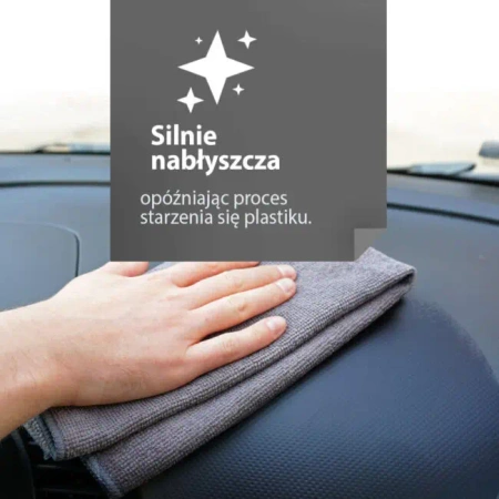 A. MOJE AUTO Kokpit Błyszczący - Black 500ml