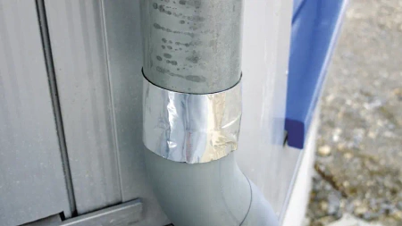 BEKO Taśma uszczelniajaca, 100mm x 10m, Aluminium anodowane