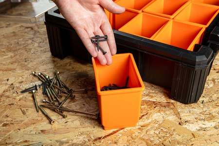 NEO Organizer z kubełkami 40x40x12cm 84-130