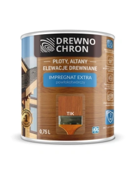 Drewnochron Impregnat do drewna Extra tik 0,75 L
