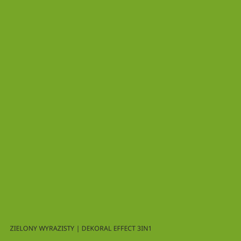 DEKORAL EFFECT 3w1 "43" Zielony wyrazisty 2,5l
