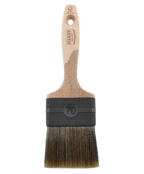Pędzel płaski 70 mm, seria *22*, uchwyt drewniany, FSC