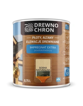 Drewnochron Impregnat do drewna Extra sosna naturalna 0,75 L 
