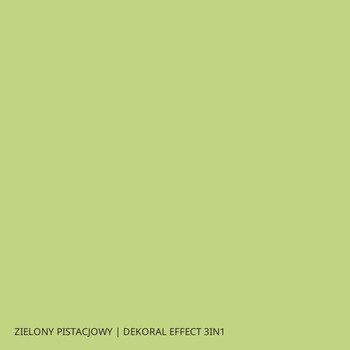 DEKORAL EFFECT 3w1 "42" Zielony pistacjowy 2,5l
